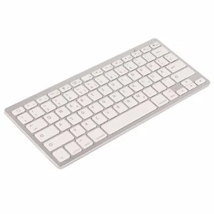 Wireless Keyboard Universal Slim Silent Wireless Bt German Keyboard For Ios GOF - Picture 1 of 12