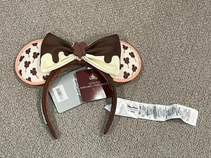 Disney Parks Loungefly Minnie Mickey Ice Cream Bar Diadema Perfumada Orejas - NUEVO - Imagen 1 de 5