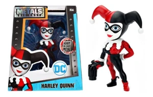 JADA METALS 4" BATMAN HARLEY QUINN N JESTER OUTFIT DIECAST METAL FIGURE M366 NEW - Picture 1 of 6