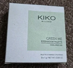 KIKO Milano GREEN ME Eyeshadow Palette Cool Spice 101 - NEW & Discontinued - Picture 1 of 4