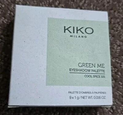 Paleta de sombras de ojos KIKO Milano GREEN ME Cool Spice 101 - NUEVA Y descontinuada Foto 1 de 4