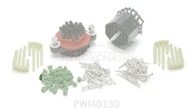 Painless Wiring Waterproof Bulkhead Connector Kit 22 Pin 40130 - Image 1 of 2