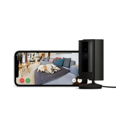 Ring Indoor Cam 2nd Generation | Wi-Fi Smart Home Security Camera | Black - Image 1 of 4