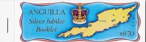 Anguilla 1977 Silver Jubilee Complete Booklet (4 panes), Sc #274b - pw67 - Picture 1 of 6