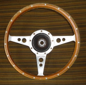 Sportlenkrad Holz LECARRA Alpine Porsche Vintage und Nabe - Bild 1 von 5
