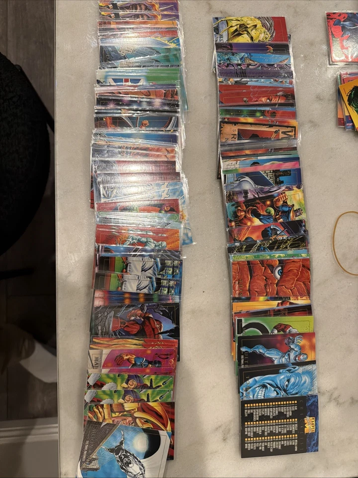 Tarjetas SkyBox Marvel Masterpieces 1992 - duplicados ~ 120 tarjetas como nuevas Foto 1 de 4