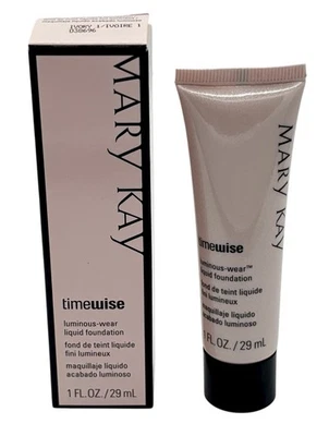 Mary Kay Timewise Luminous Wear Liquid Foundation in Ivory 1 (1 Fl. Oz., 038696) - Image 1 of 4