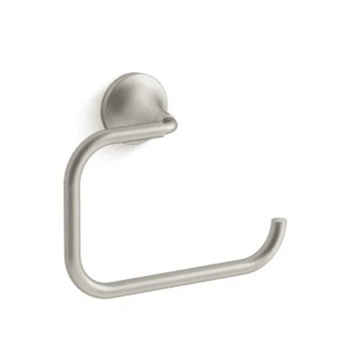 Anillo de toalla montado en la pared Kohler Tone 8-7/8" sin caja ni embalaje níquel cepillado Foto 1 de 4