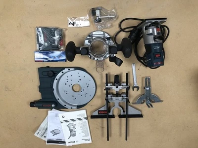 Bosch GKF 600 Professional Edger + Many Accessories + L-Boxx - Image 1 of 4