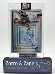 Henry Davis 2025 Topps Archives Signature Series 15/20 Auto Bowman Chrome B30-2 - Foto 1 di 6