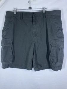 Croft & Barrow Cargo Shorts Mens Size 38 Dark Gray Multi Pocket Hiking Camp USA - Picture 1 of 13