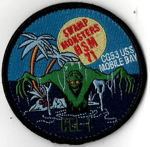 US NAVY HELICOPTER MARITIME STRIKE SQUADRON HSM-71 SWAMP MONSTERS MILITARY PATCH - Picture 1 of 1