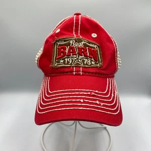 Gorra Boot Barn 1978 ajustable con tirantes roja - Imagen 1 de 5