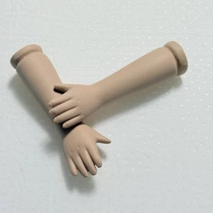 Vintage Porcelain Doll Arms For 16” Dolls Replacement Parts Restore !! - Picture 1 of 10