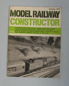 MODEL RAILWAY CONSTRUCTOR October 1971 (A-0133) - Bild 1 von 3
