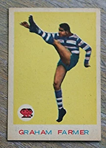 1964 VFL Scanlens Graham Polly Farmer Geelong Cats - Picture 1 of 2