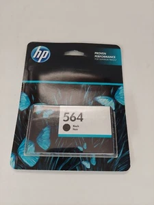 HP 564 Black Ink Cartridge Expires MAR/ 2023  - Picture 1 of 2