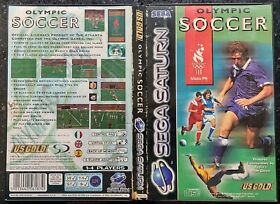 Olympic Soccer - Sega Saturn - Boxed & Complete!
