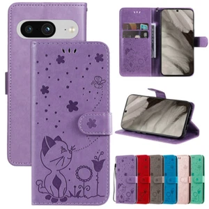 For Google Pixel "All" Series Magnetic Leather Flip Stand Card Wallet Case Cover - Picture 1 of 81