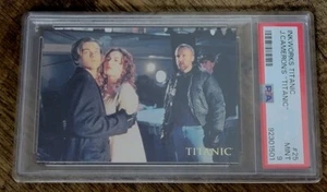 Inkworks Titanic #25 Leonardo Dicaprio Kate Winslet James Cameron PSA 9 - POP 1 - Picture 1 of 2