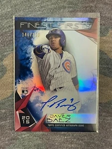 JAVIER BAEZ Card Collection - Pick Your Card - Bowman 1st AUTO Platinum Fire - Picture 1 of 23