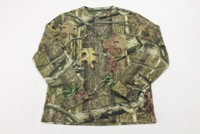 Break Up Infinity Mossy Oak Camo Long Sleeve Hunting Shirt Men's Medium - Image 1 of 4