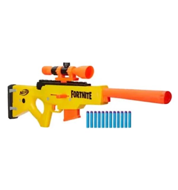 Open Box Nerf Fortnite Heavy SR Blaster Sniper Rifle Guns Boys Toy Foam  Dart Gun 195166120836