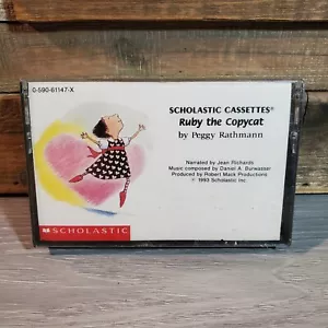 Ruby The Copycat Peggy Rathman 1993 Scholastic Audio Book Cassette New Sealed - Picture 1 of 6