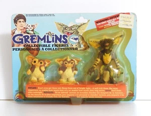 LJN Grand Toys GREMLiNS Collectible PVC Figure 3 Pack Gizmo Stripe MOC - Picture 1 of 10