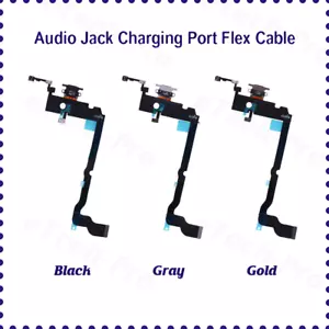 For iPhone XS Max Audio Jack Charging Port Dock Connector Flex Cable Replacement - Picture 1 of 7