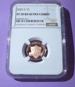 2025 S Lincoln Shield Cent NGC PF70 DCAM - In Hand (Last Penny To Be Made) - Picture 1 of 3