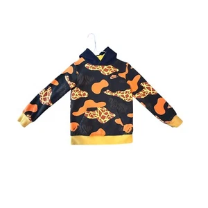 Nike Hoodie Youth Large Sweatshirt Giraffe Color Block Animal Print Ages 6/7 Kid - Picture 1 of 16
