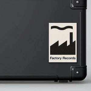 Equipment Case Sticker - Factory Records Joy Division -Custom Stickers-Free Post - Picture 1 of 1