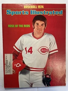 Sports Illustrated April 1974 Pete Rose George Foreman Hank Aaron Reggie Jackson - Picture 1 of 16