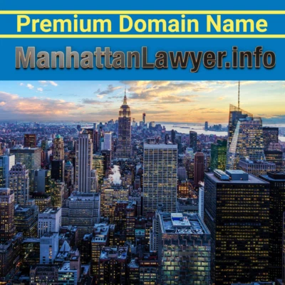 ManhattanLawyer.info - Nombre de dominio premium - ¡Ranking más alto en las búsquedas de Google! Foto 1 de 2
