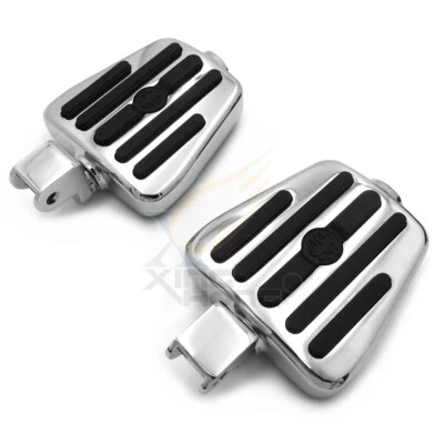 Estriberas de clavija de calavera para Honda Goldwing GL1500 Valkyrie shadow 1100 ACE Tourer Foto 1 de 4