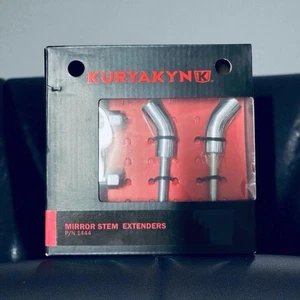 Kuryakyn Mirror Stem 3in Outward Extenders Chrome P/N 1444 - Picture 1 of 11