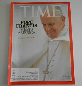 Time Magazine 5. Oktober 2015 Papst Franziskus trifft Amerika - Bild 1 von 6