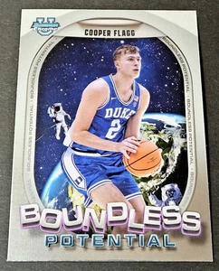 Bowman U 2025 cromo Cooper Flagg potencial ilimitado novato #BP-3 Duke  - Imagen 1 de 2
