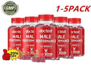 1-5 PACK Enhancement Gummies for Men 60pcs - Performance Enhancement\ - Picture 1 of 11