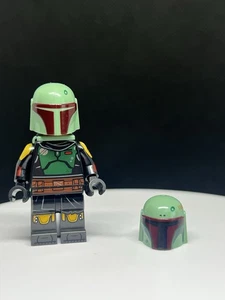 Lego Star Wars Misprint Boba Fett Minifigure Helmet Rare Test Prototype Error - Picture 1 of 3