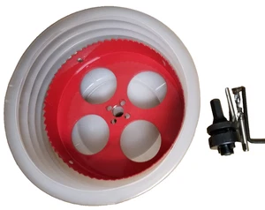 BEoffer Seghetto Foro 6-3/8 Pollici/162mm con Parapolvere Senza Disordine per Luci da Incasso - Foto 1 di 4