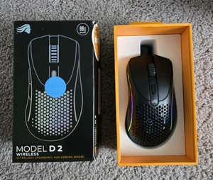 Glorious Model D 2 Wireless Optical RGB Gaming Mouse –Bluetooth Only, No USB Rec - Picture 1 of 1
