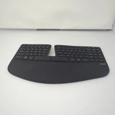 Microsoft Sculpt Ergonomic Keyboard 1559 Surface Edition - FOR PARTS NO DONGLE - Image 1 of 4