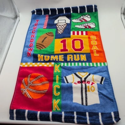 Toalla de mano absorbente 100 % algodón colorida deportiva The Royal Company by Karsten Foto 1 de 4