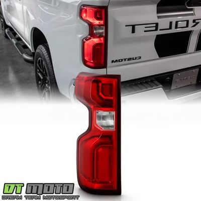 For 2019-2023 Chevy silverado 1500 LED Tail Light w/Wiring Harness - Driver Left - Image 1 of 4