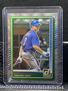 Michael Young 2025 Donruss Silver Laser #89 - Rangers - Bild 1 von 2