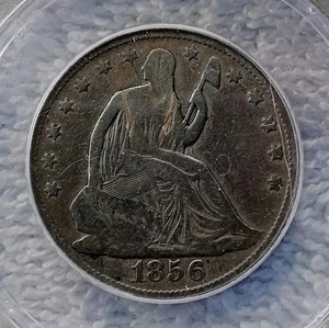 1856 O Seated Liberty Half Dollar ANACS Graded VG 8 Condition. - Picture 1 of 4