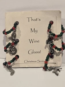 Weihnachten Weinglas Charms Thats My Weinglas Weihnachtsserie - Bild 1 von 5