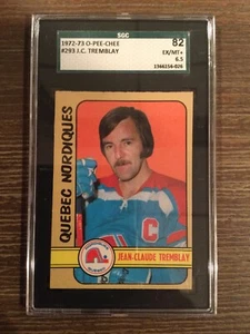 1972-73 OPC #293 Jean-Claude Tremblay | SGC 6.5 EXMT+ | ARN155415DTB2 - Picture 1 of 2